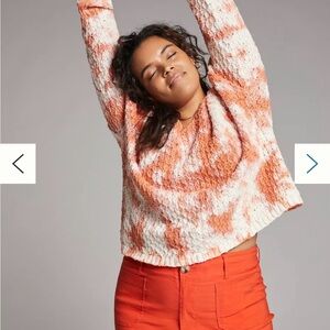 Anthropologie Pilcro Christian V-Neck Sweater